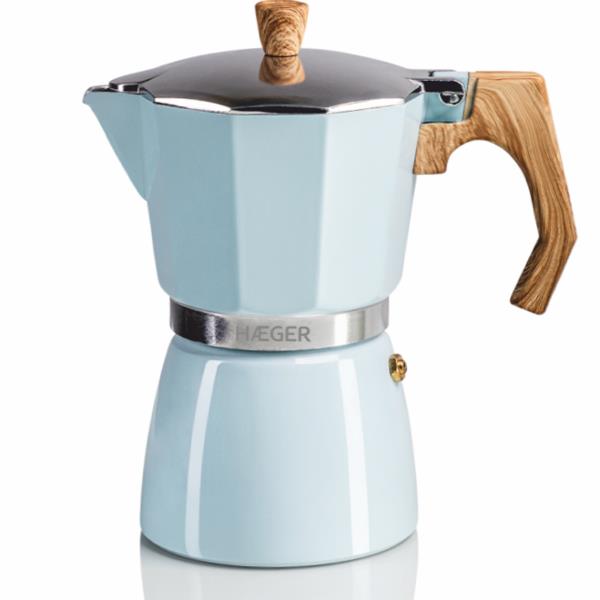 Haeger Moka Pot 6 Azul